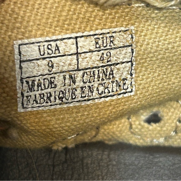 Sanuk Donny Dark Brown Vintage Denim Stripe Sidewalk Surfer Mens Size 9 - Picture 9 of 12